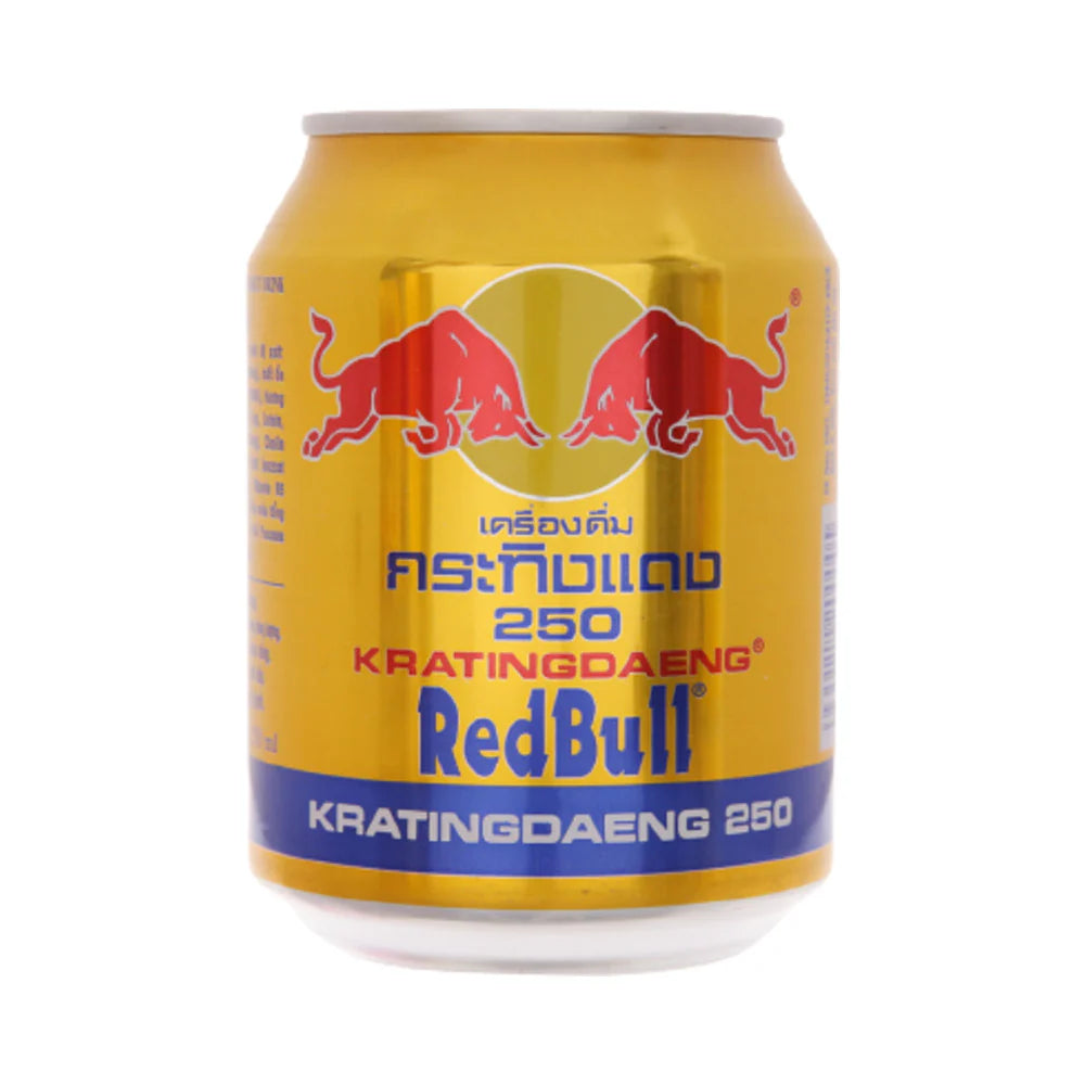 RED BULL KRATINGDAENG ENERGY DRINK 250ML - IMPORTED