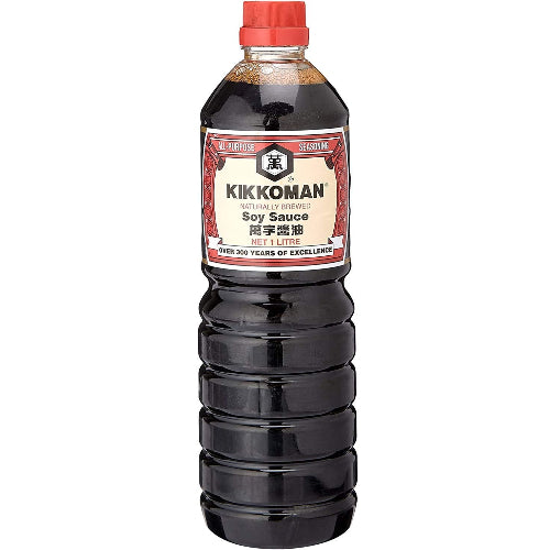 KIKKOMAN SOY SAUCE 1LTR