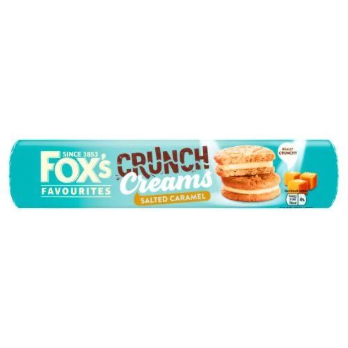 FOX CRUNCH CREAM SALTED CARAMEL COOKIES 200G
