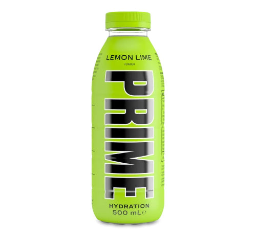 PRIME LEMON LIME HYDRATION WATER DRINK 500ML