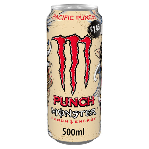 MONSTER PACIFIC PUNCH ENERGY DRINK - ZERO SUGAR (500ML)