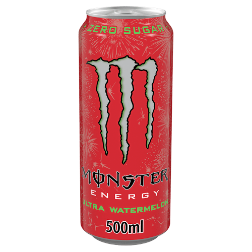 MONSTER ULTRA WATERMELON ENERGY DRINK - ZERO SUGAR (500ML)