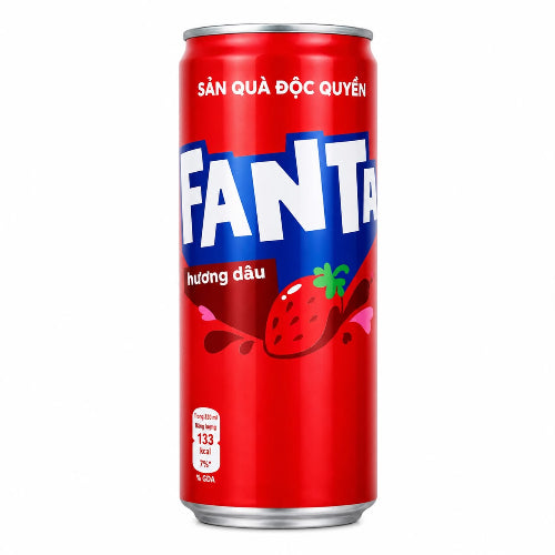 FANTA STRAWBERRY FALVOUR DRINK 230ML - IMPORTED