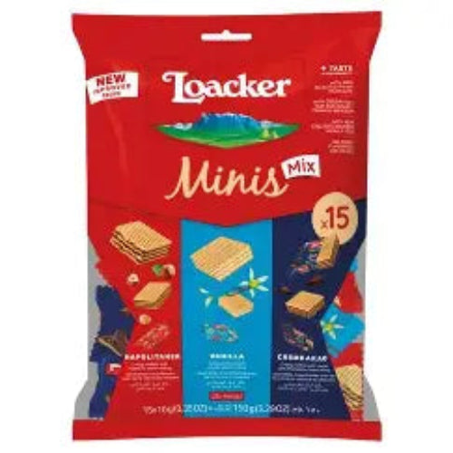 Loacker Minis Assorted Mix 150G