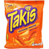 TAKIS INTENSE NACHO TORTILLA CHIPS 92.3G