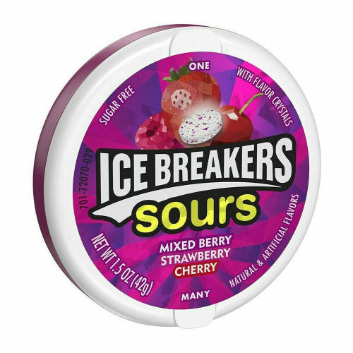 ICE BREAKERS SOUR STRAWB C42G