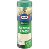 KRAFT GRATED PARMESAN 100% GRATED CHEESE 85G