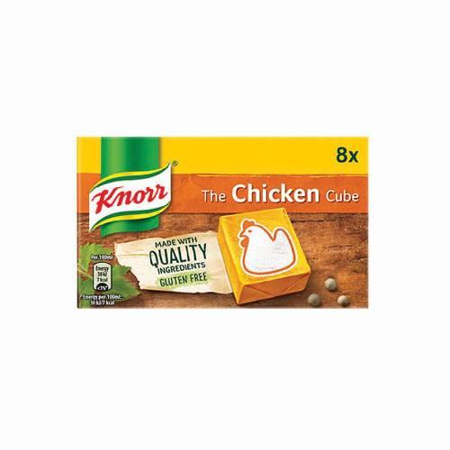 KNORR CHICKEN CUBES 80 GM