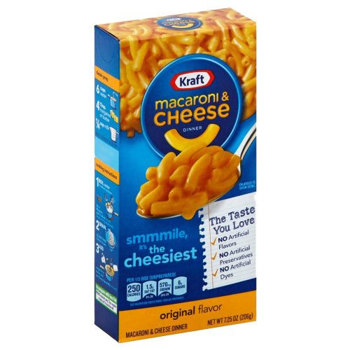 KRAFT MAC CHEESE- 206 G