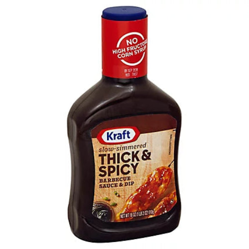 KRAFT TKNSPICY BBQSAUCE 590GM