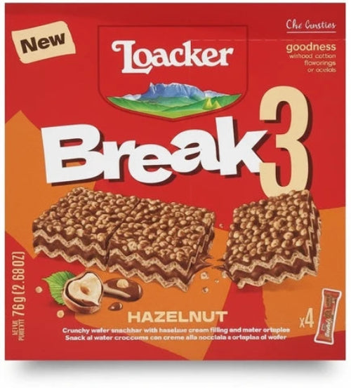 LOACKER BREAK HAZELNUT 19GX4 76G