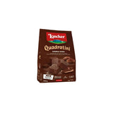LOACKER QUADRATINI DOUBLE CHOCOLATE 250G