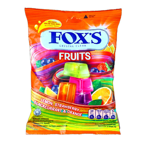 FOX'S CRYSTAL CLEAR FRUIT 90 GMS