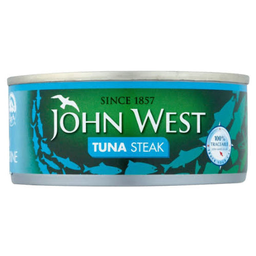 JOHN WEST TUNA CHUNKS IN BRINE 145GM