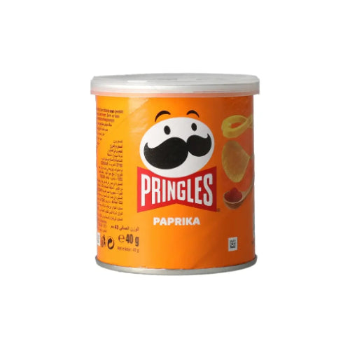 PRINGLES PAPRIKA POTATO CHIPS 40G