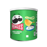 PRINGLES SOUR CREAM & ONION POTATO CHIPS 40G