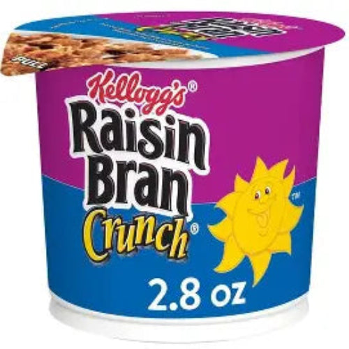Kelloggs Raisin Bran Crunch Cup Cereal 80g